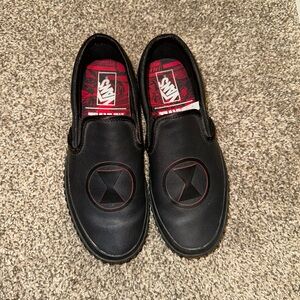 Vans Black Widow slip ons
